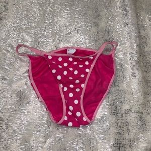 Pink polka dot Panty